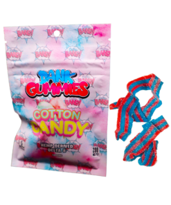 Cotton Candy Gummy Belts 1000mg