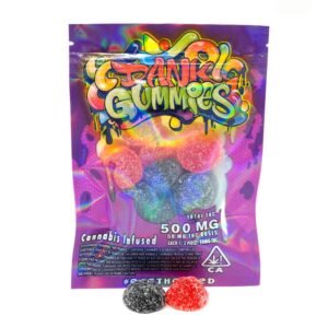 Dank Gummies Worm Gummies 500mg THC, dank gummy worms edibles